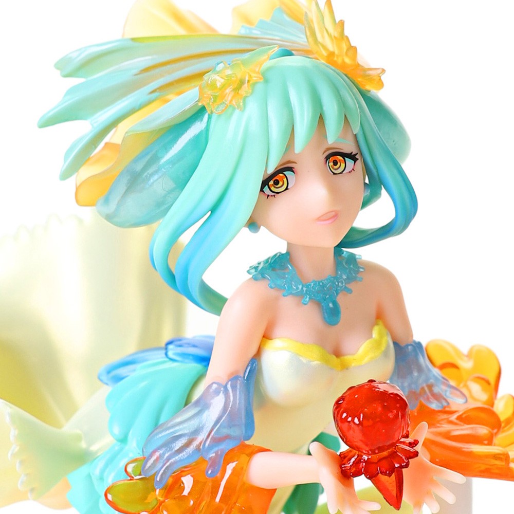 Statuette Monster Strike Kiskill Lyra édition limitée Tsuioku no Umi de 22cm avec détails peints