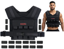 Premium Weighted Vest for Women and Men 25LBS/35LBS/45LBS Removable Iron Weights