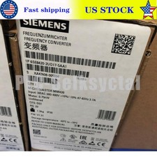 New Siemens 6SE6420-2UD17-5AA1 6SE64202UD175AA1 MICROMASTER420 without filter