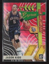 2019-20 Donruss Optic #18 Jason Kidd Express Lane Red Wave New Jersey Nets (LS)