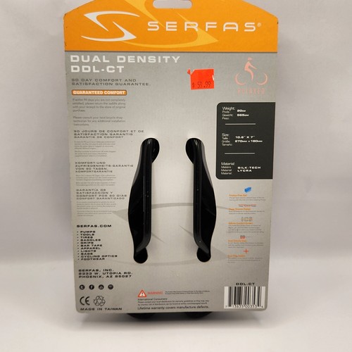 Serfas Dual Density Saddle Womens DDL-CT- GEL NEW-OLD STOCK- Bike Seat - Picture 16 of 19