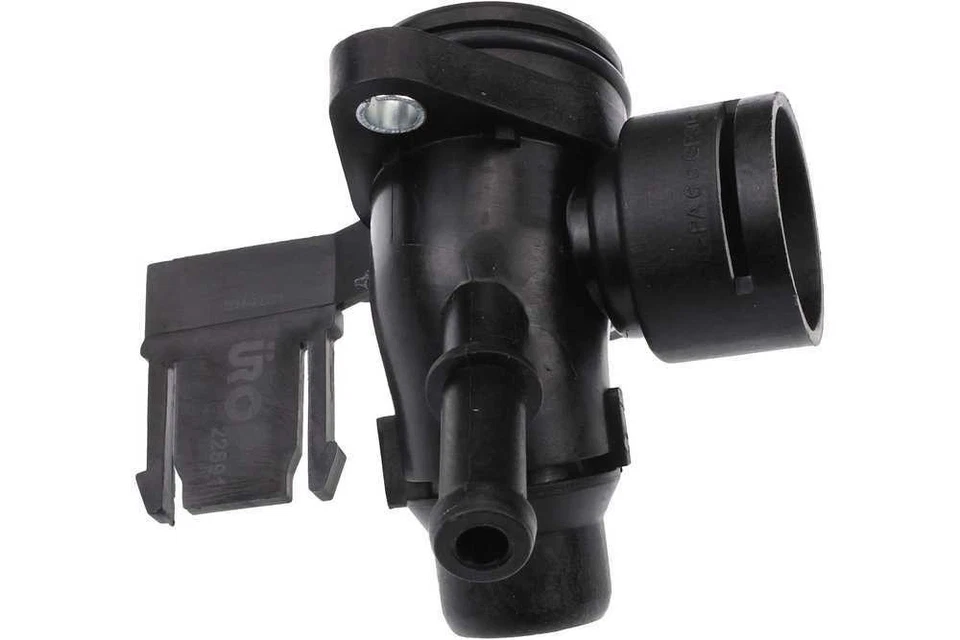 Flange de mangueira de líquido de arrefecimento do radiador compatível com 2009-2017 Audi A4, A4 Quattro A5 Qua - Imagem 4 de 4