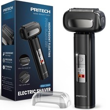 PRITECH Electric Foil Shaver for Men, Razor Men Face, Black