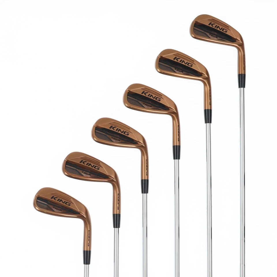 Juego de Hierro Cobra Caja Abierta KING TOUR MIM COBRE Rígido Dinámico Dorado 95 S200 6 piezas Foto 2 de 4