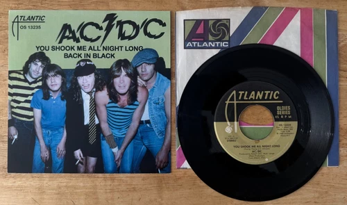 45 7" SP ACDC AC/DC BACK IN BLACK (OLDIES SERIES)