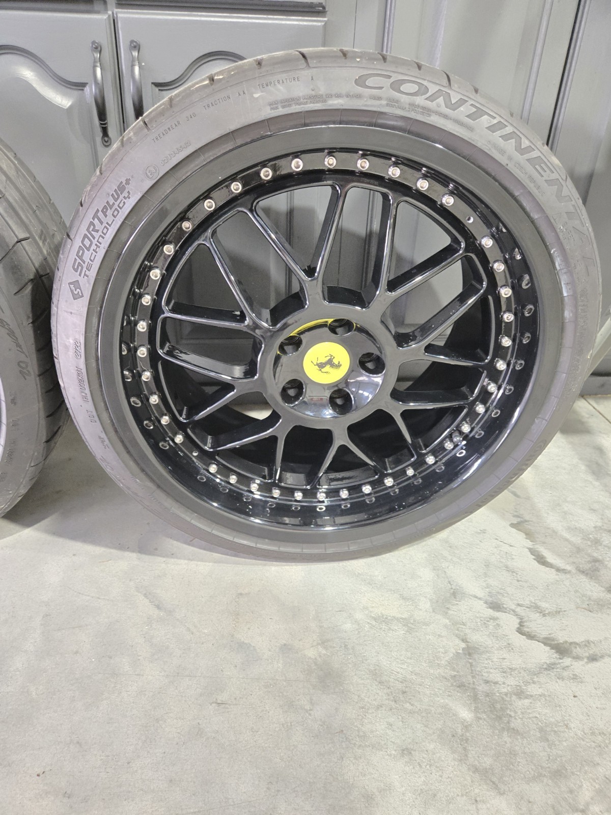 Ford Volvo Jaguar  Ferrari "Cargraphic" Wheels And New Tires