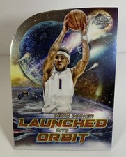 Topps 2023-24 Cosmic Chrome Devin Booker Suns Launched Into Orbit Die-Cut #LIO-…