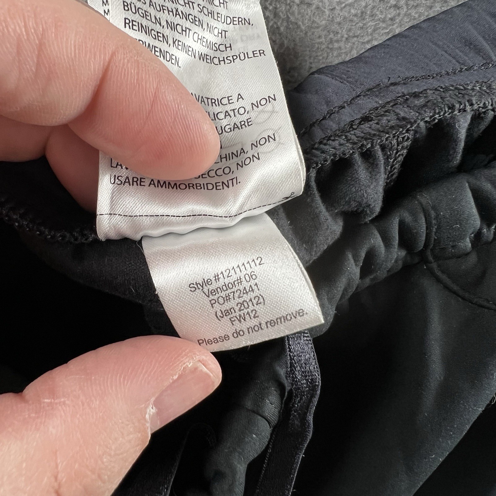 Pearl iZumi Cycling Pants Mens XL Blue Black Compression Performance PRO Fleece