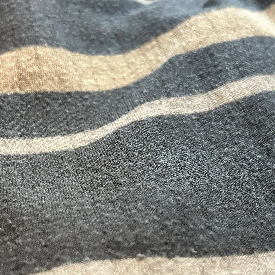 Pulôver com capuz Dakine horizontal marrom/cinza/preto/castanho listrado masculino grande.  Quente - Imagem 2 de 4