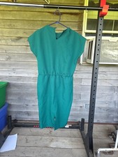 Vtg Lot of 3 Dresses 70s 80s Mod Teacher Secretary Wholesale Solid Velvet
