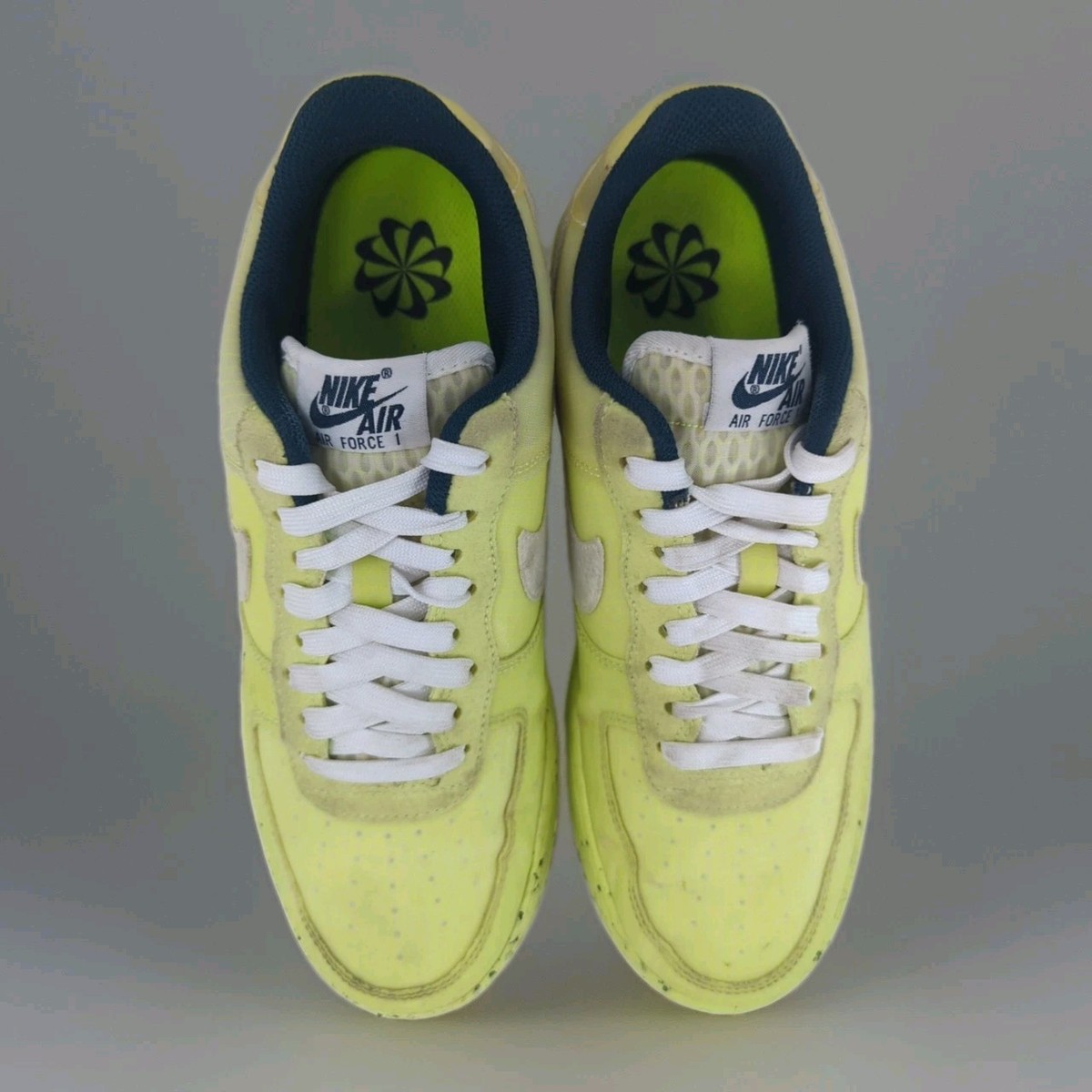 Nike Air Force 1 Crater Lt Lemon Twist Shoes Low DH2521-700 Mens 9