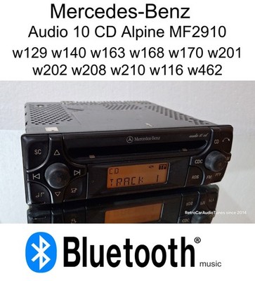 MERCEDES Audio 10 Alpine CD Radio Player Mf2910 for sale online | eBay