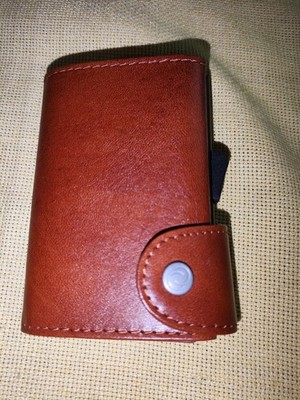 Herren Geldbörse Leder RFID C-Secure CSVCOI Macchiato