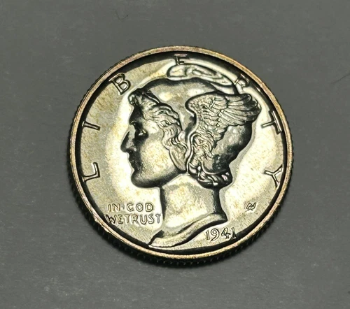 1941 MERCURY DIME PROOF