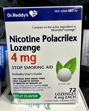 Dr Reddy s Nicotine Polacrilex Lozenges 4 mg 72 Lozenges