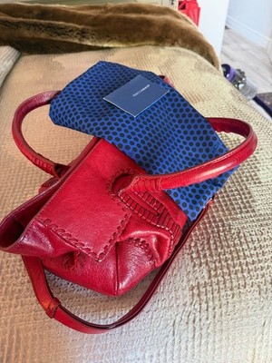 rebecca minkoff red leather cbag
