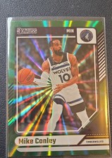 2024-25 Panini Donruss - Mike Conley #94 Holo Green Laser Timberwolves 