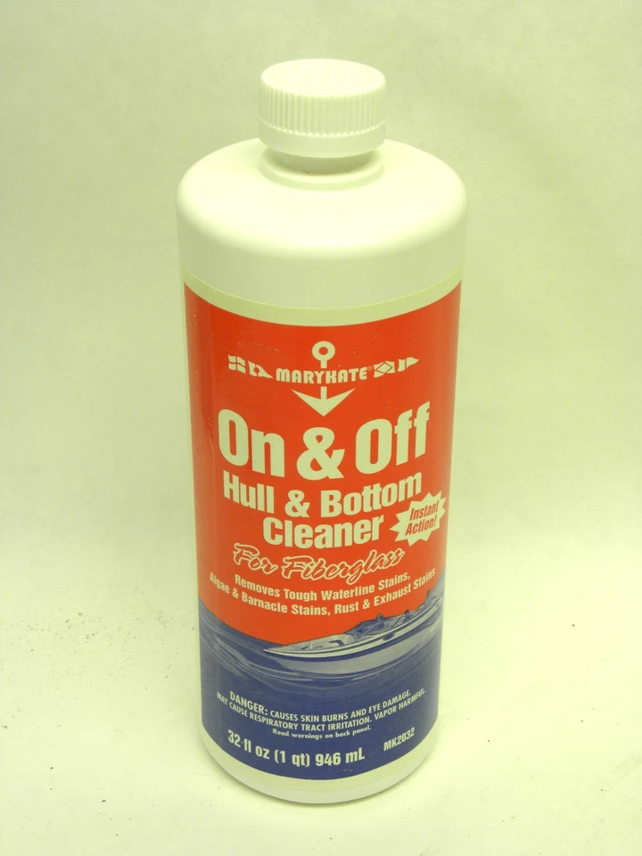 MaryKate On & Off Hull & Bottom Cleaner for Fiberglass Boat #MK2032 (32oz) 1 Qt - Image 2 of 4