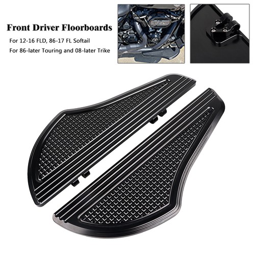 CNC Defiance Driver Rider Footboard Floorboards For Harley Electra
