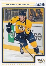 #279 Gabriel Bourque - Nashville Predators - 2012-13 Score Hockey