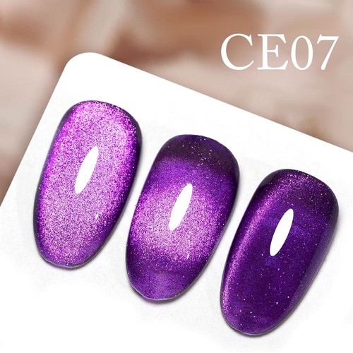 CANNI® Cat Eye Nail Gel UV LED Soak Off Varnish Galaxy Crystal Painting Gel 5ml - Picture 23 of 56