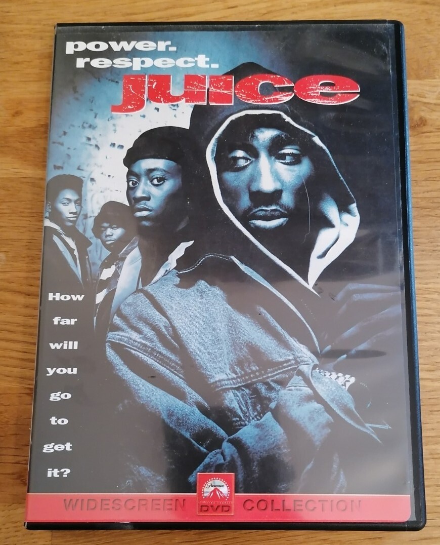 DVD Juice Tupac Shakur Omar Epps 1992 Black Cinema *NTSC R1 US IMPORT