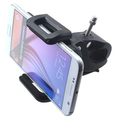 Bicycle Mount Handlebar Holder Bike Cradle Dock Swivel for Cell Phones