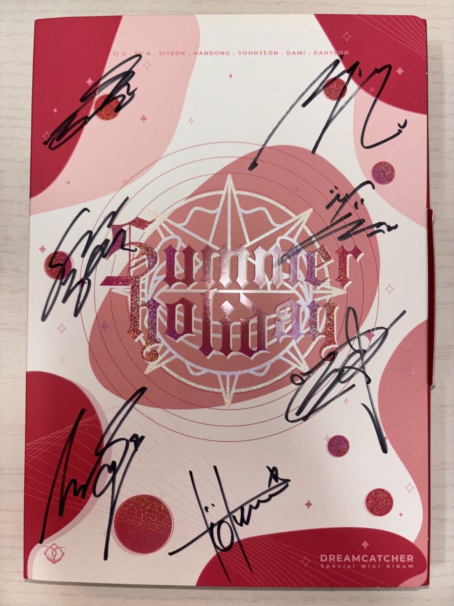 DREAM CATCHER サイン入りアルバム DREAM CATCHER サイン入りアルバム 直筆サイン入り DREAMCATCHER