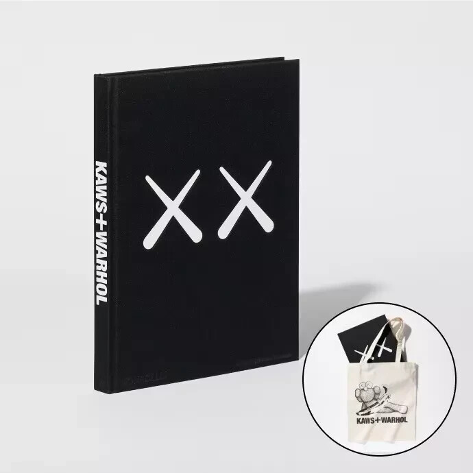 KAWS + WARHOL x UNIQLO UT Collection Art Book & Shoulder