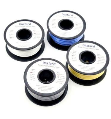New! 4 Pk. Dastard 14 AWG 60 Ft. Silicone 14 Gauge Stranded Copper Wire ...