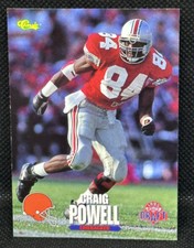 Craig Powell 1995 Classic NFL Draft #30 Cleveland Browns