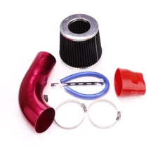 3'' Universal Car Cold Air Intake Filter Aluminum Induction Kit Pipe Hose System