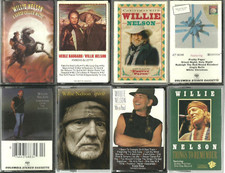 8 Willie Nelson Cassettes cassette lot very good condition.