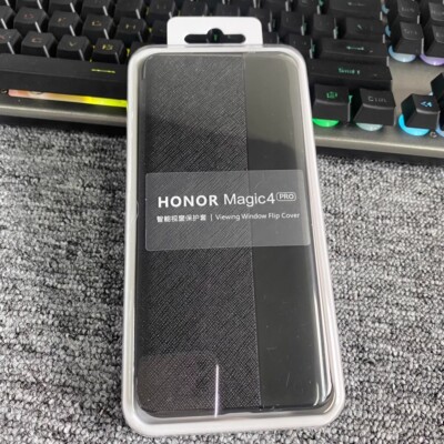 Original LUXURY PU Leather Smart View Flip Case For Honor Magic4 Pro/4/Ultimate
