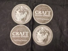 Craft Brewing Company Wizard Coaster Set of 4 Riverside Lake Elsinore Pub Bar