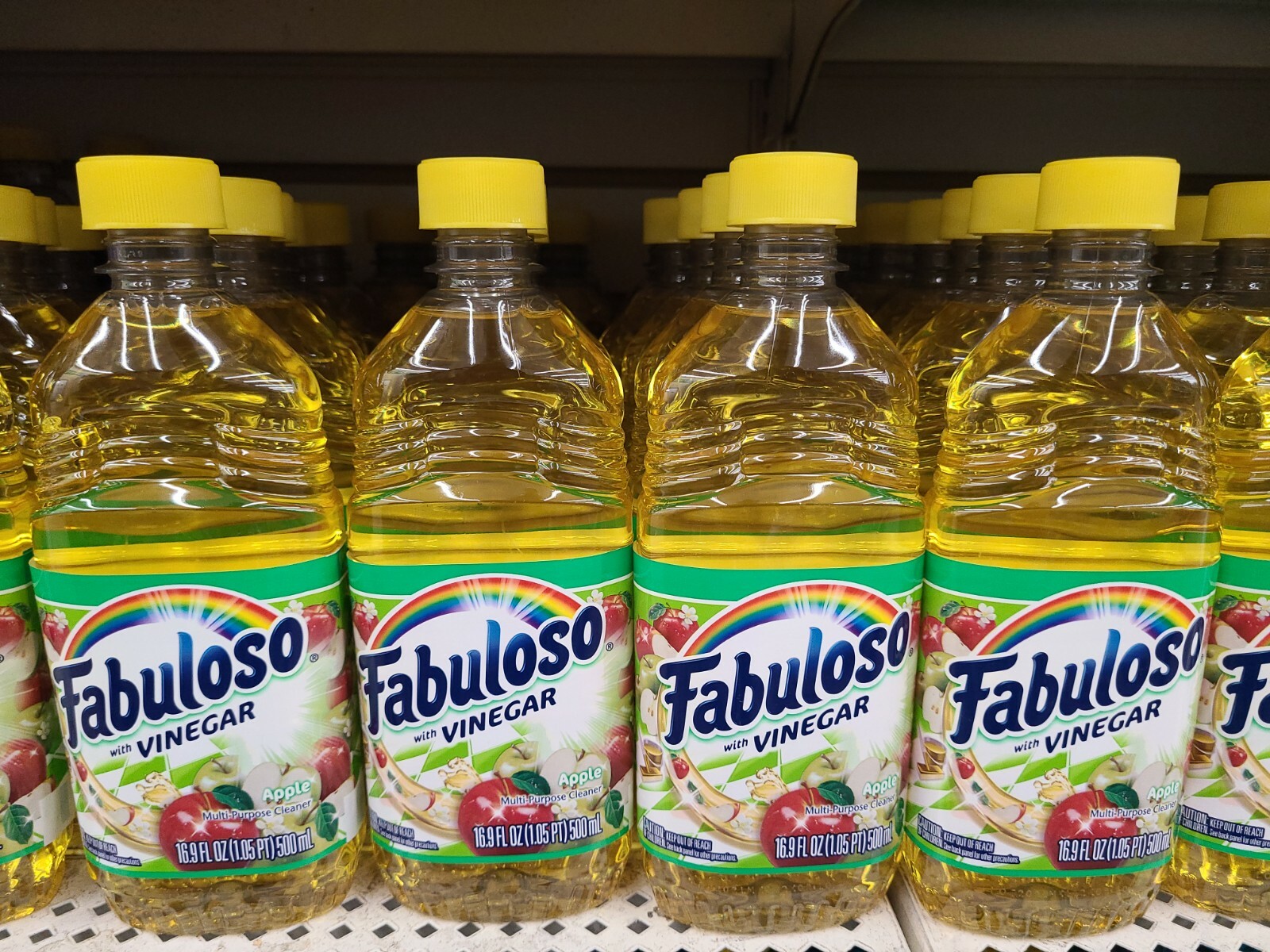 LOT 4 Bottles Fabuloso VINEGAR APPLE All Purpose Cleaner 16.9 oz Ea
