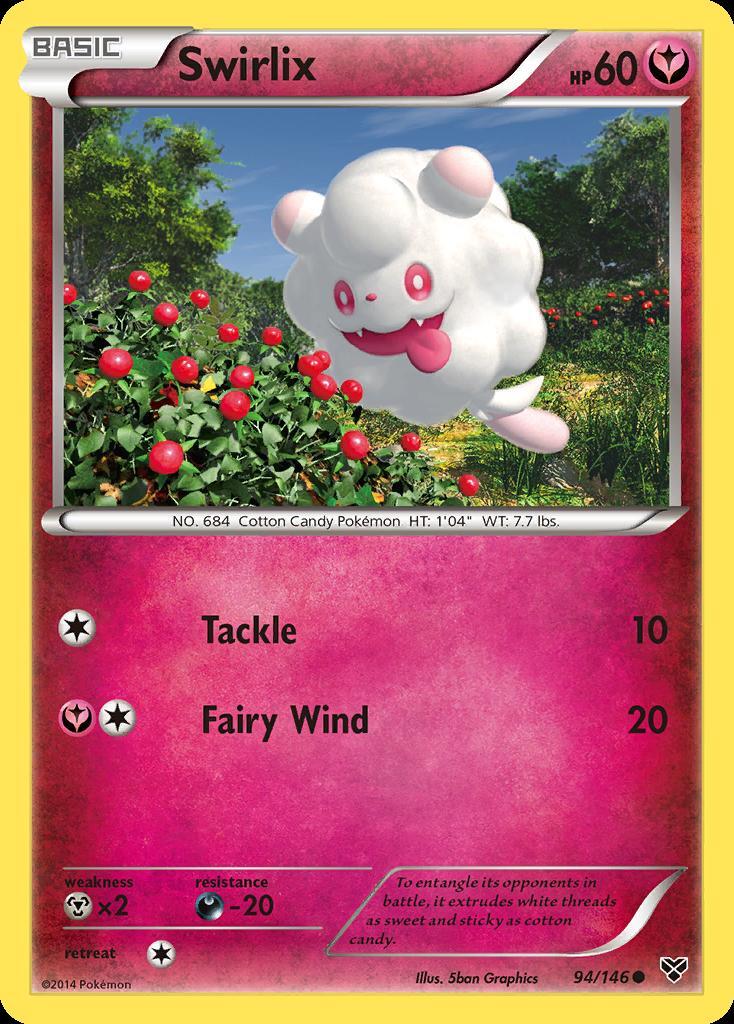 Pokemon Swirlix (94/146) XY LP