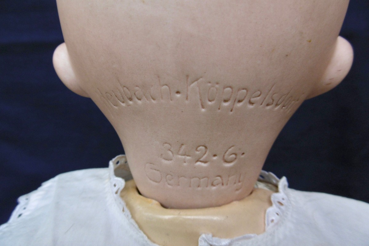 POUPÉE ANCIENNE : Bébé Caractère Moule 300 De Ernst Heubach- Ht 36 Cm
