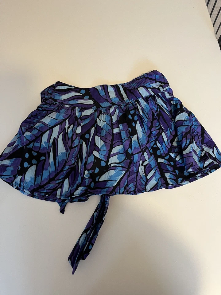 H&M Tie Waist Mini Skirt Size XS - Image 2 of 3