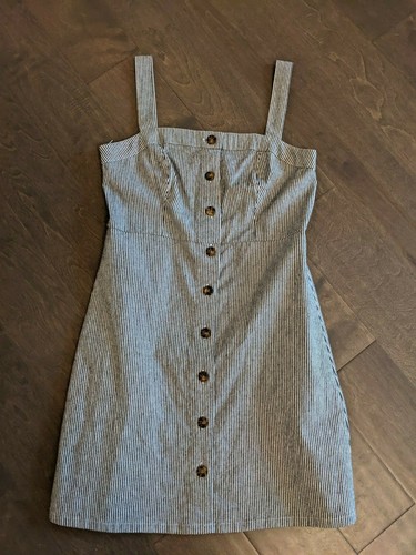 Hollister Stripe Button Front Jumper 