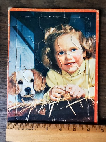 Lot of 6 VTG Jigsaw Puzzle 510 Built Rite Sta-N-Place Cardboard Tray Kids - Picture 7 of 7