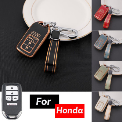 TPU Car Remote Key Fob Case Cover For Honda Civic Accord City Pilot CR-V Insight