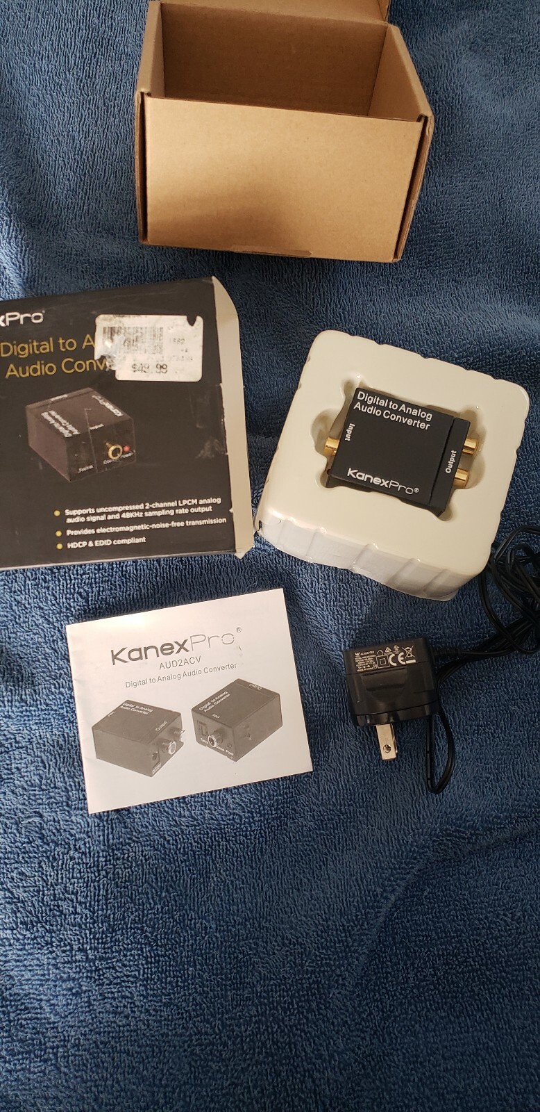 KanexPro Digital to Analog Audio Converter eBay