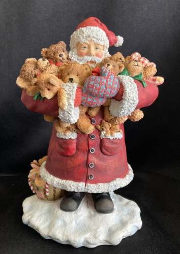 Lang & Wise 1998 Classic Santa Collection "Bountiful Bears II" 1ST EDITION #8 - Picture 1 of 9