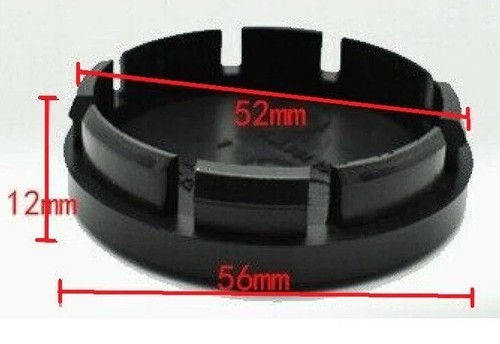 4Pcs Skodas VRS II Wheel center Hub caps 56mm Scala Rapid Fabia Octavia Roomster - Picture 2 of 3