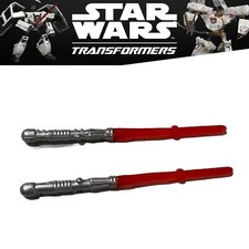 Star Wars Transformers Darth Maul Sith Infiltrator Lightsabers/Missiles 2006