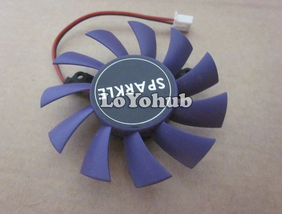127010-SH1ZP DC12V 0.25A Cooling Fan Diameter 65mm hole distance 42mm 2wire 2pin - Image 4 of 4