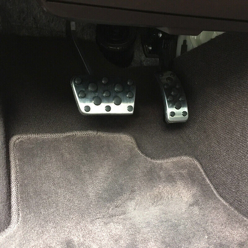 Acelerador decorativo de aluminio pedal de freno de aleación antideslizante para coche Toyota Camry Foto 3 de 4