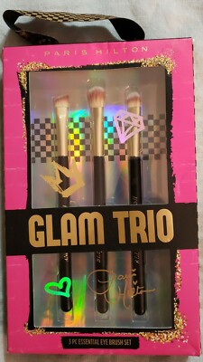 PARIS HILTON 3 Piece Essential Eye Brush Set -  Glam Trio 