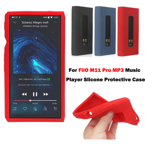 For FiiO M11 Pro MP3 Music Player Silicone Case Full Shell Protective Cover Skin - Picture 1 of 15